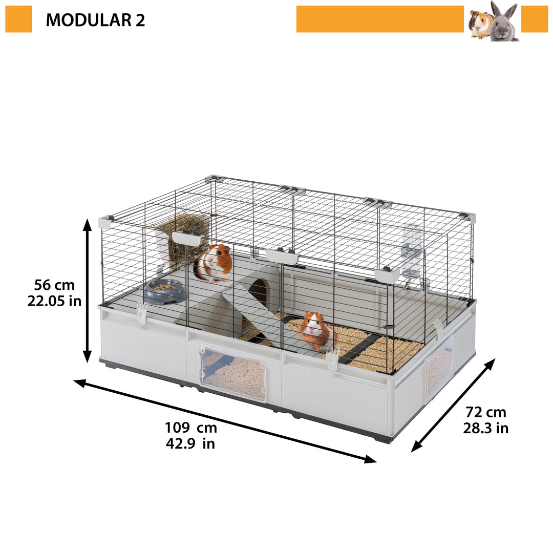 Modular rabbit cage best sale