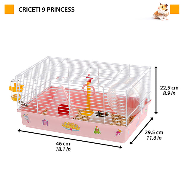 Princess sales hamster cage